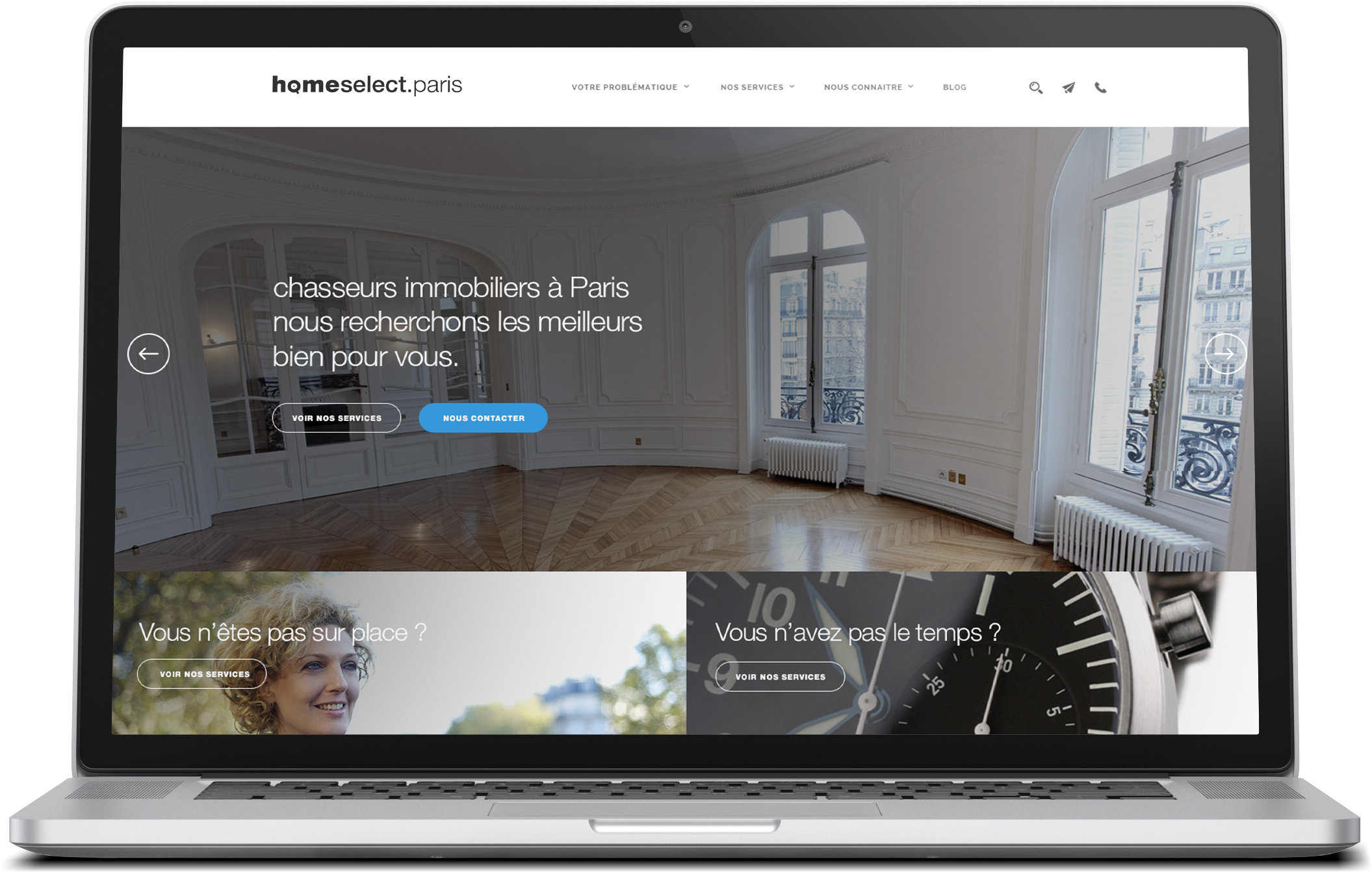 Home Select - Maquette site
